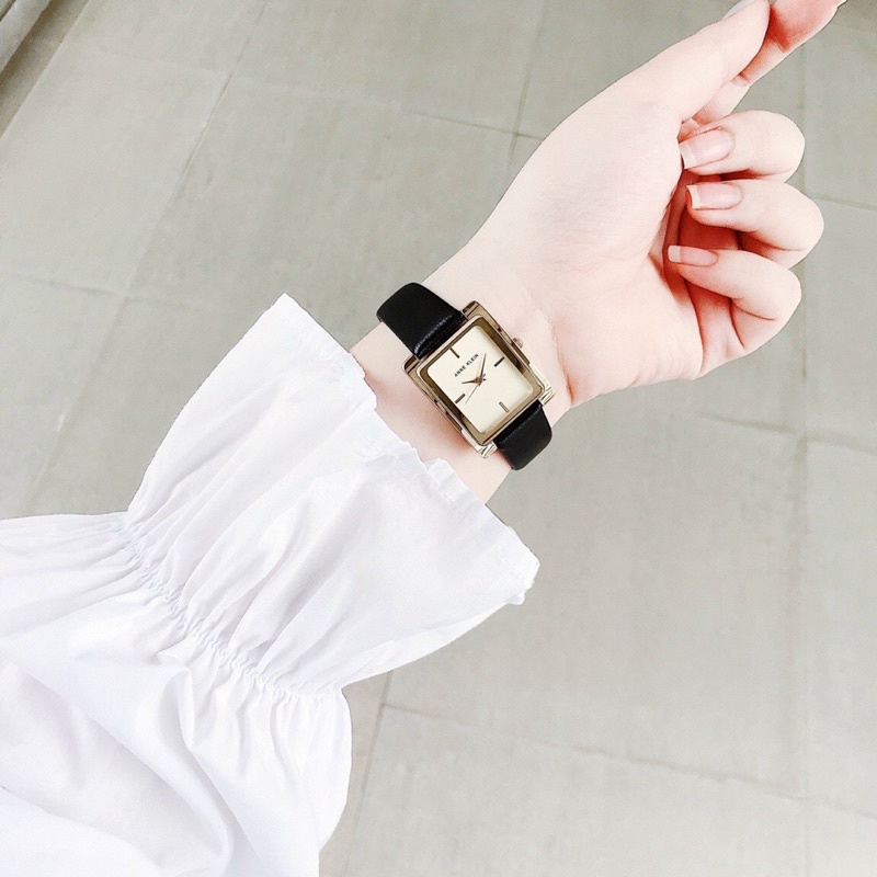 Đồng Hồ Nữ Anne Klein Dáng Chữ Nhật, Mặt 28mm