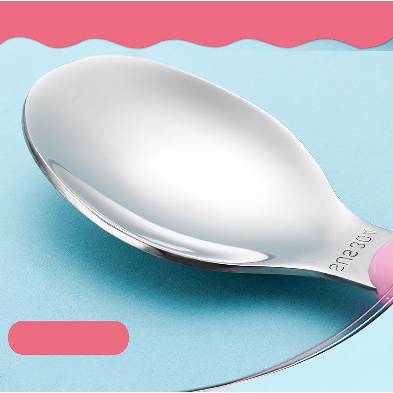 Set đũa tập gấp 3 món  inox kèm hộp đựng cho bé 2024 Winingbox