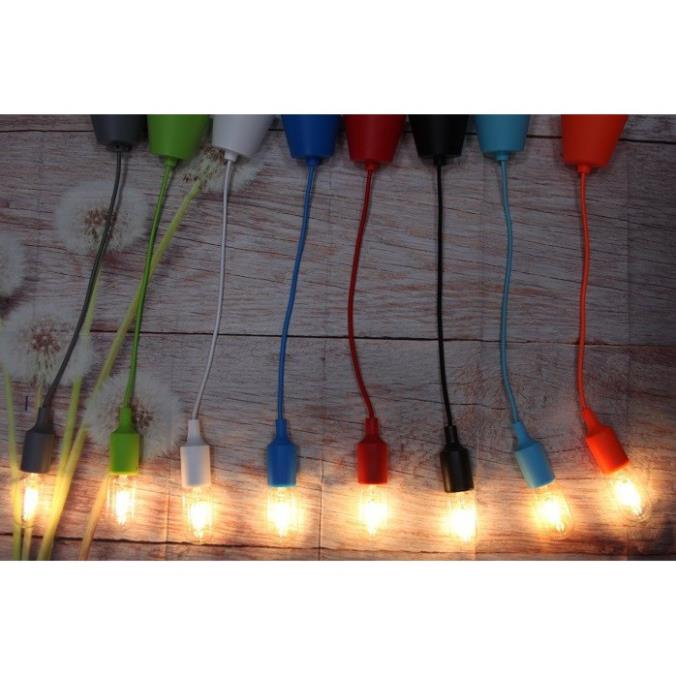 Bộ 5 dây đèn thả bóng đèn Led trang trí Edison T45 4W