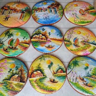 Mẹt vẽ tranh trang trí