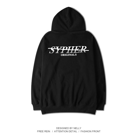 ARTANNIE Ready Stock- Các cặp đôi phụ nữ Nhật Bản retro graffiti in hip-hop Hàn Quốc kèm áo hoodie có đệm nhung | BigBuy360 - bigbuy360.vn