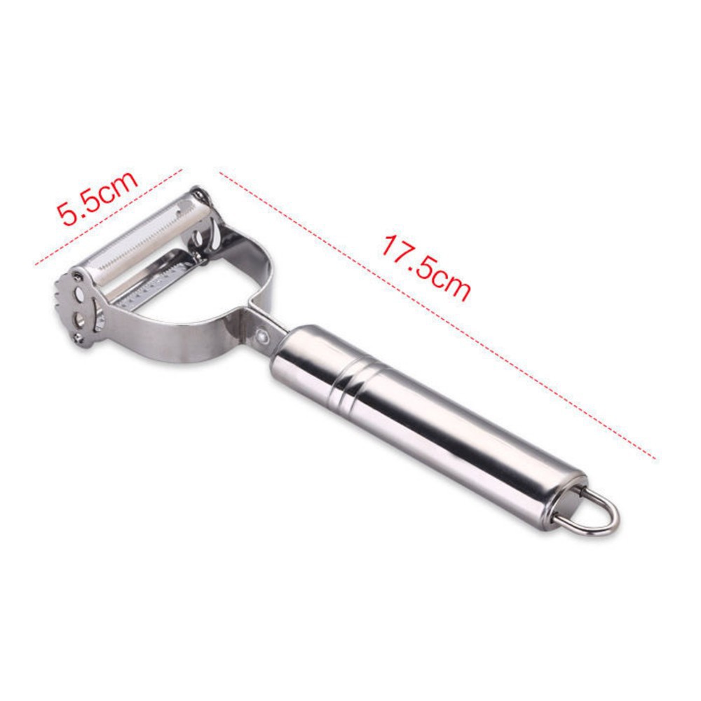 [Nạo inox] Nạo rau củ Inox cao cấp đa năng 2 in 1 tiện lợi