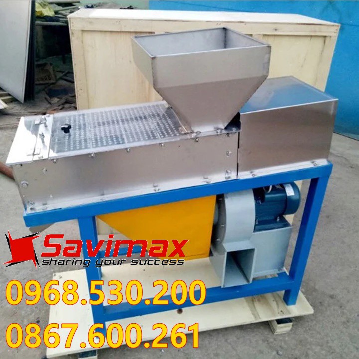 Máy bóc vỏ lụa đậu phộng, lạc Savimax BVL-750W Cho gia đình hiệu quả