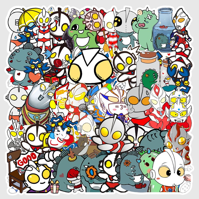 Bộ 50 Miếng Dán Chống Thấm Nước Trang Trí Đa Dụng Chất Lượng Cao