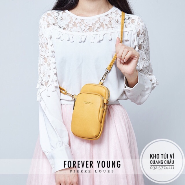 FREESHIP 50K_Túi ví đựng điện thoại FOREVER YOUNG siêu hot hit 2020