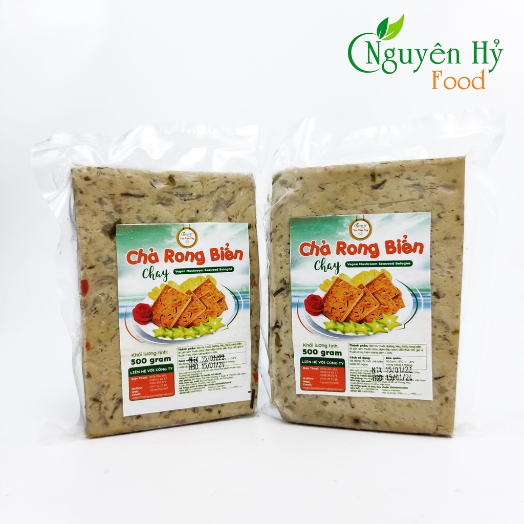 Chả Rong Biển Chay Nguyên Hỷ - 500g