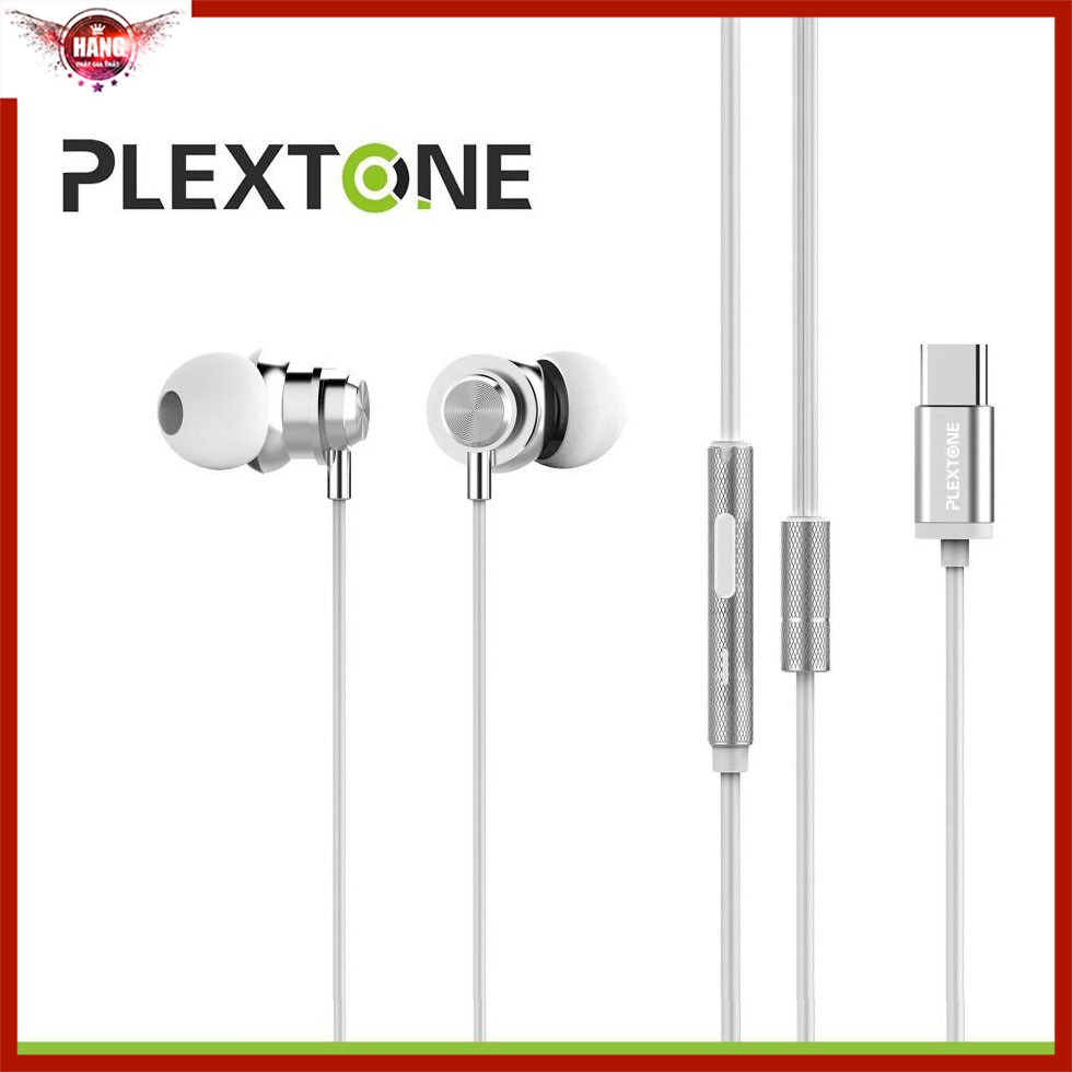 Tai nghe cổng Type-c Plextone X56m chống nước - cho smartphone đời mới