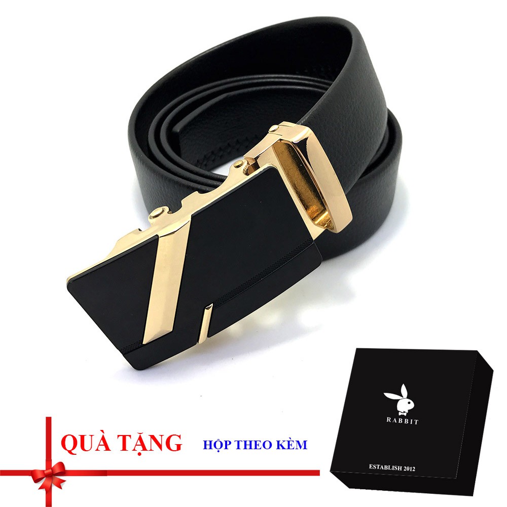 Thắt lưng/ dây nịt nam khóa tự động có hộp đựng hãng theo kèm