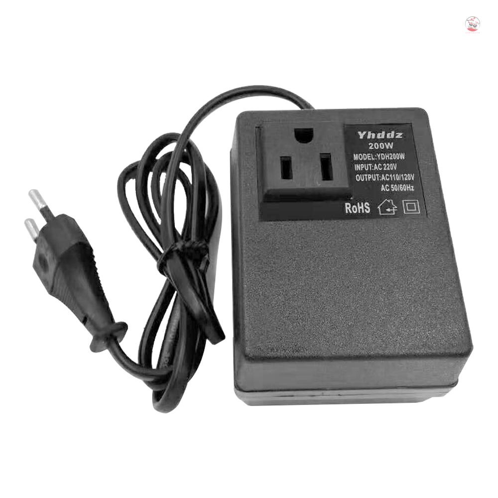 Thiết Bị Chuyển Đổi Nguồn Điện 200W AC 220V Sang 110V