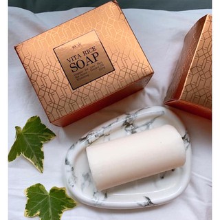 Xà phòng rửa mặt vita rice soap genie