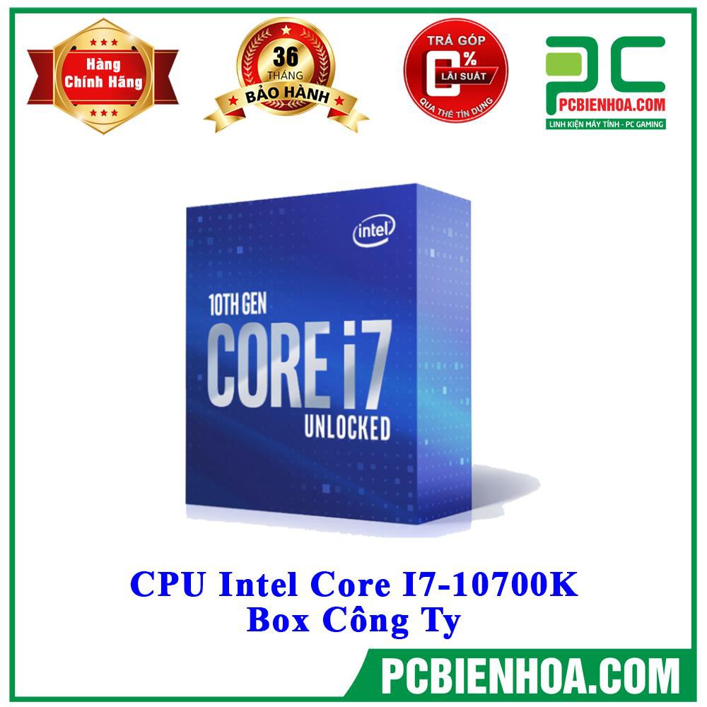 Bộ vi xử lý CPU Intel Core I7 10700K ( New 100%)