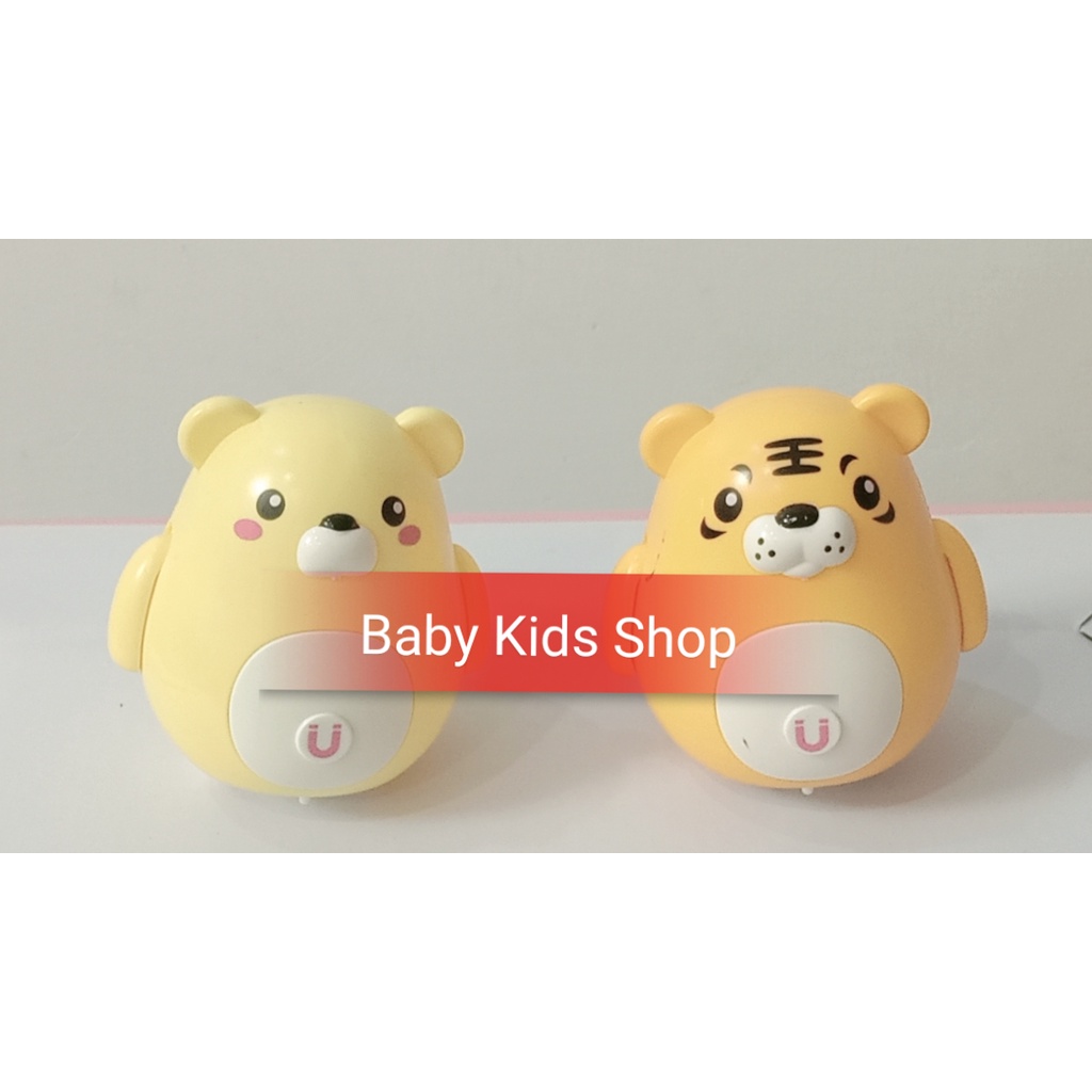 [Mã LIFE0503TOYS giảm 10% đơn 0Đ] Lật đật hình con vật cao cấp( Chạy pin, ngộ nghĩnh, dễ thương, cute có nam châm)