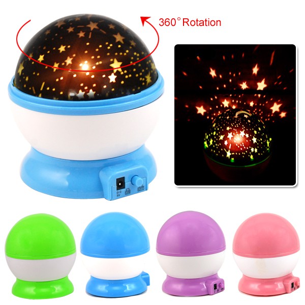 ĐÈN CHIẾU SAO XOAY 360 ĐỘ