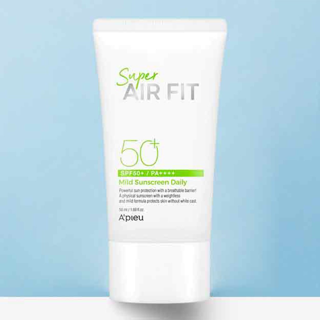 Kem chống nắng kiềm dầu APieu Super Air Fit Mild Sunscreen Matte