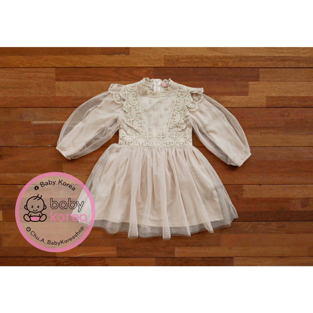 Váy voan ren Daiya cao cấp made in Korea