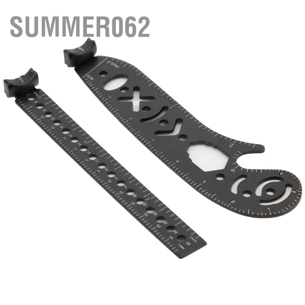 Dụng cụ thước vẽ tranh compa từ tính đa năng sáng tạo bằng sắt đen