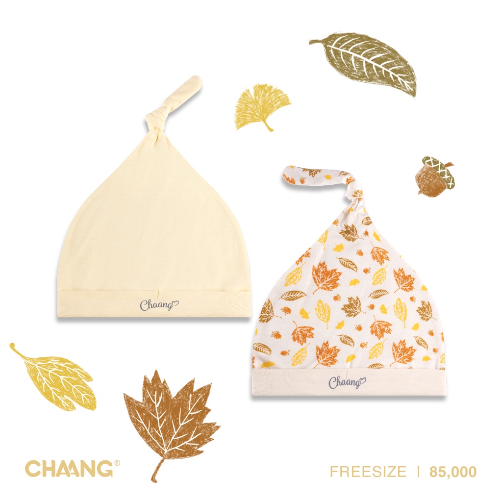 [CHAANG] set mũ thóp cho bé Park Chaang (4 màu)