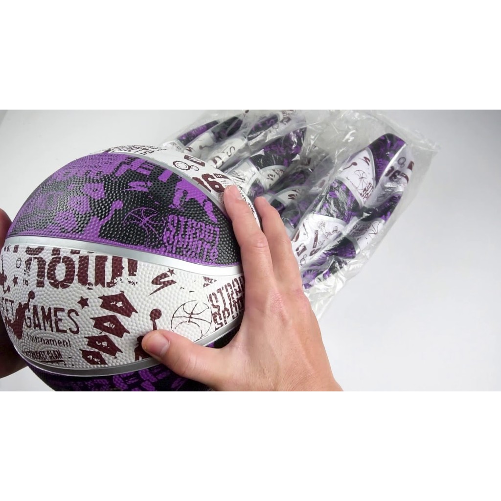 Bóng rổ NBA Graffiti Outdoor size 7  + Tặng kèm kim bơm bóng và túi lưới đựng bóng 💥Siêu HOT💥