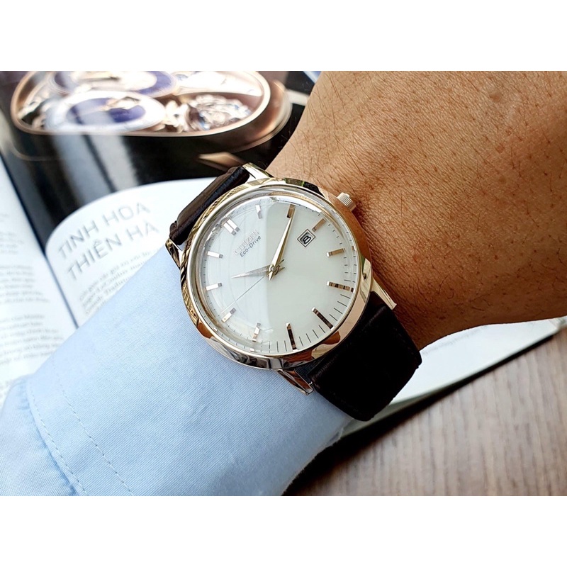 Đồng hồ nam dây da Citizen BM7193 07B