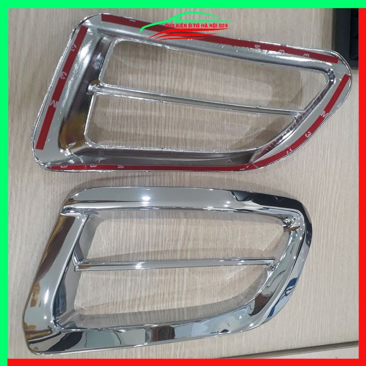 Ốp viền đèn gầm trước Innova 2004-2008 mạ Crom chống trầy trang trí làm đẹp xe