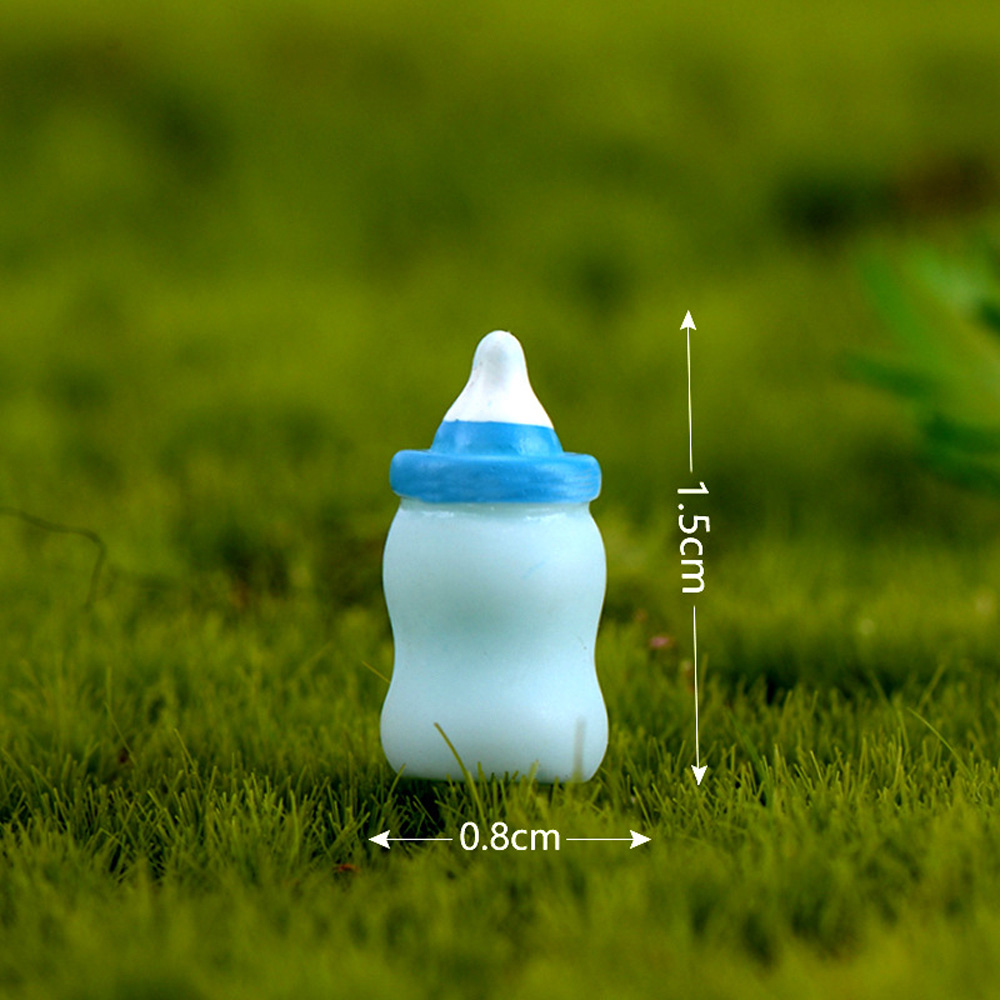 Tượng Bò Sữa Mini Bằng Nhựa Dễ Thương Dùng Trang Trí Tiểu Cảnh