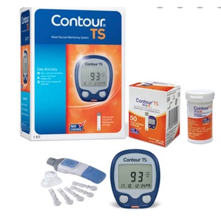 Que thử đường huyết Bayer Contour TS-Hộp 25 que