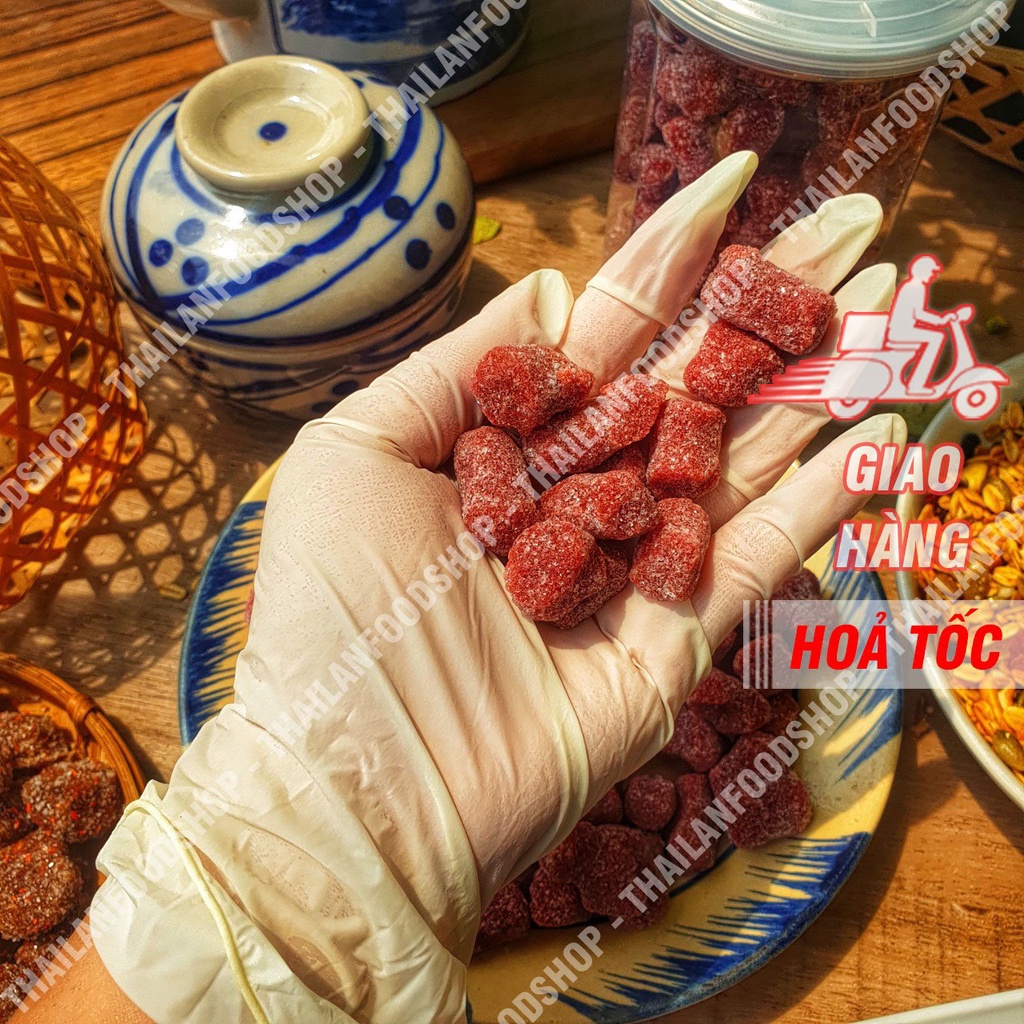 Kẹo Dâu Tây Đặc Sản Đà Lạt Lon 500gr