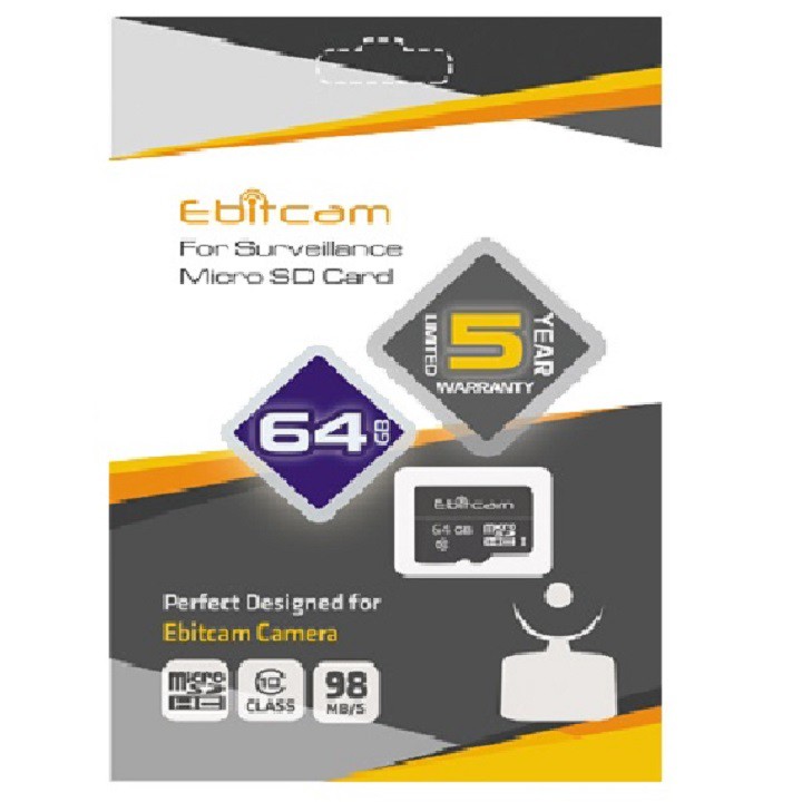 Thẻ nhớ Ebitcam 64GB Class 10