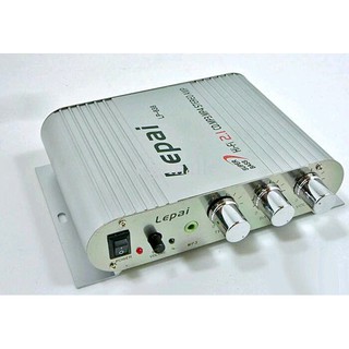 Amply mini lepi lp-838 12v 220v có thể dùng cho ô tô