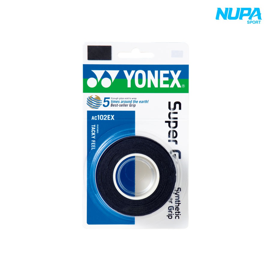 Quấn Cán Vợt Cầu Lông/Tennis Yonex Super Grap 3 Sợi Nhiều Màu Sắc