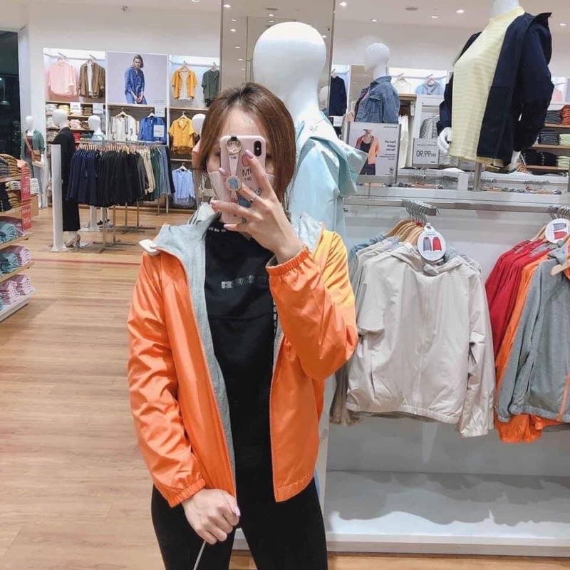 Áo gió 2 lớp Uniqlo nữ