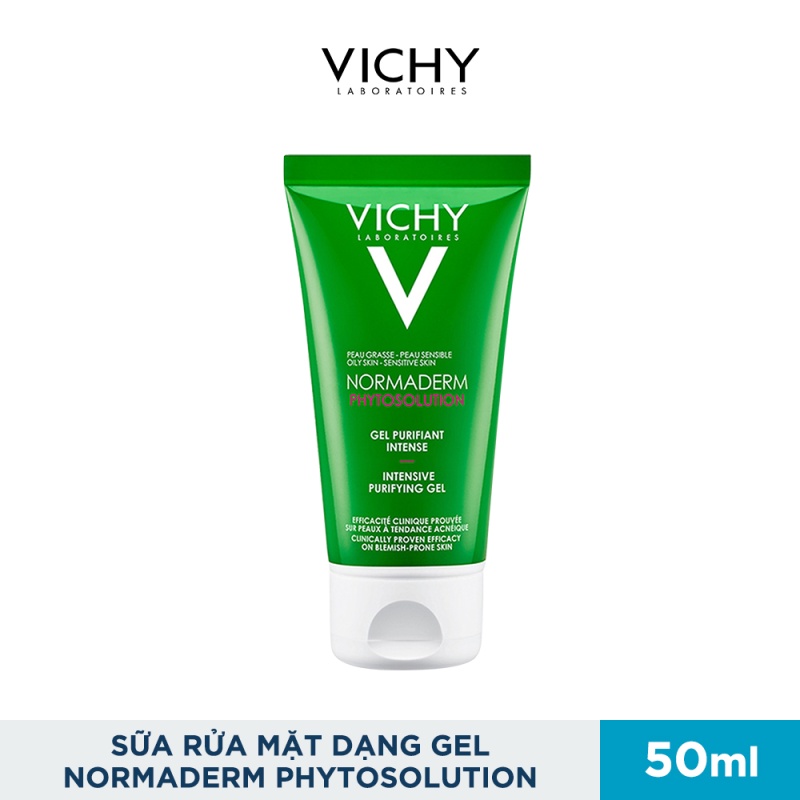 Bộ sản phẩm Kem dưỡng và dưỡng chất giúp giảm mụn & phục hồi da Vichy | BigBuy360 - bigbuy360.vn