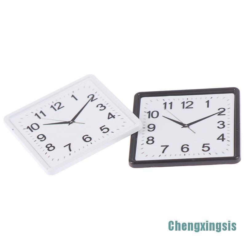 Đồng Hồ Treo Tường Mini Tỉ Lệ 1: 12 Dùng Để Trang Trí Nhà Búp Bê