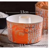 1 Hộp bánh bông lang Panettone có nắp kính
