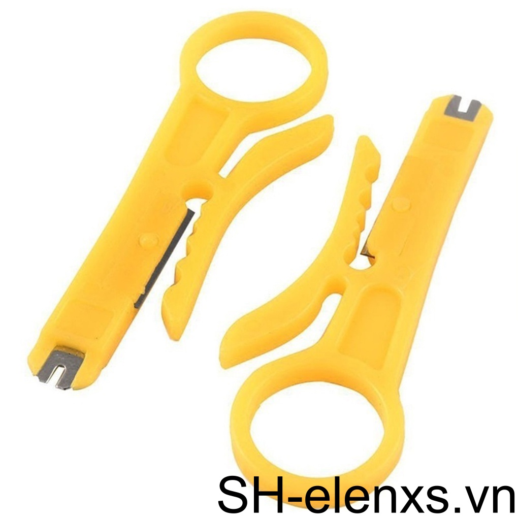 Set 2 Dụng Cụ Cắt Tuốt Dây Cáp Mạng Điện Thoại Di Động