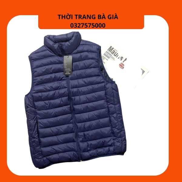 Áo Phao Gile Nam Siêu Nhẹ 3 lớp Cao Cấp, Áo khoác Gile nam vải mềm, nhẹ giữ ấm tốt, không phai màu khi giặt