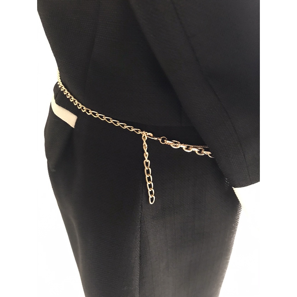 TIFFANY STUDIOS - Thắt Lưng Kim Loại Vàng Kim - GOLD BELT