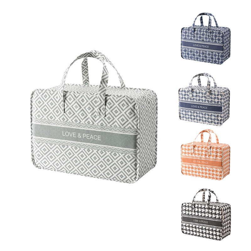 Túi Đựng Chăn Gối Chăn Mền Bằng Vải Không Dệt Có Thể Gấp Gọn Tiện Lợi