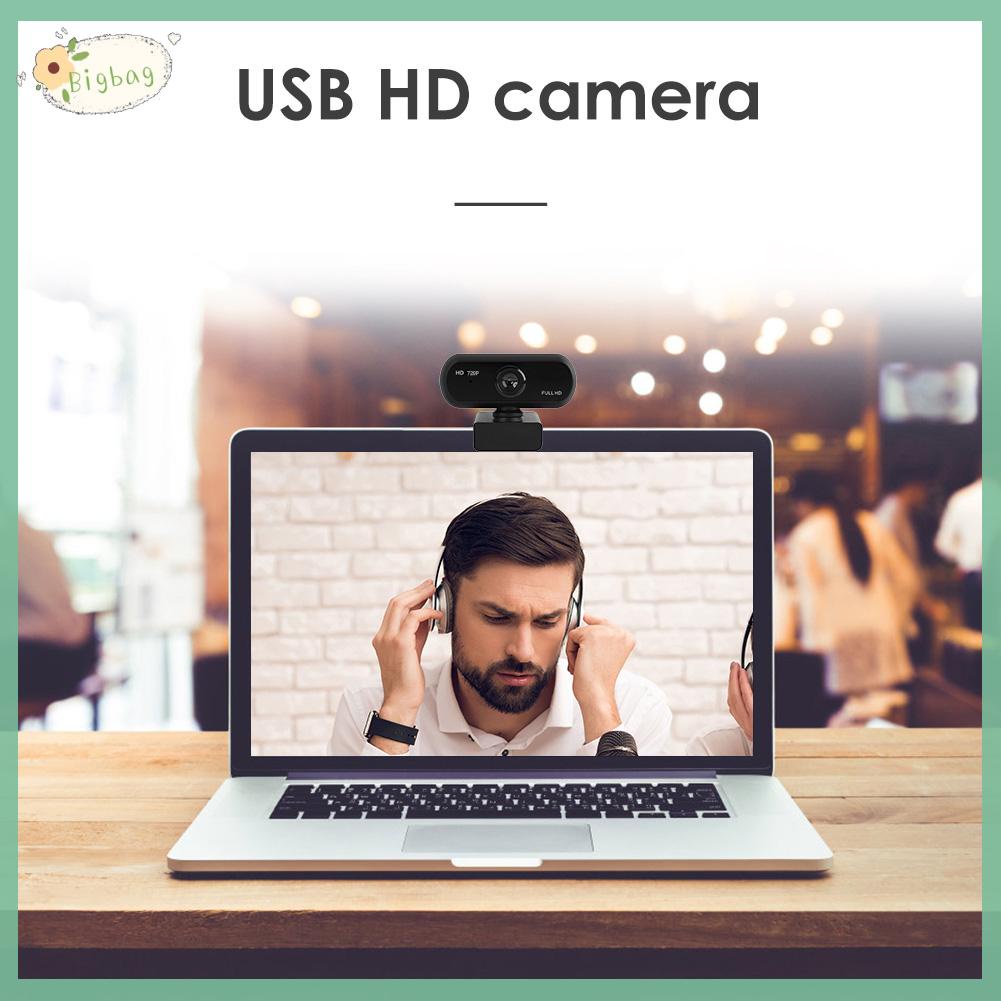 Webcam Usb Fhd 720p Tích Hợp Mic Cho Notebook / Máy Tính Để Bàn | BigBuy360 - bigbuy360.vn