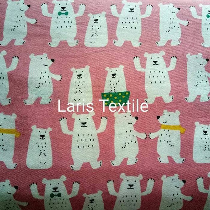 Đồ Chơi Gấu Bắc Cực Bằng Vải Cotton Kiểu Nhật Bản Dễ Thương