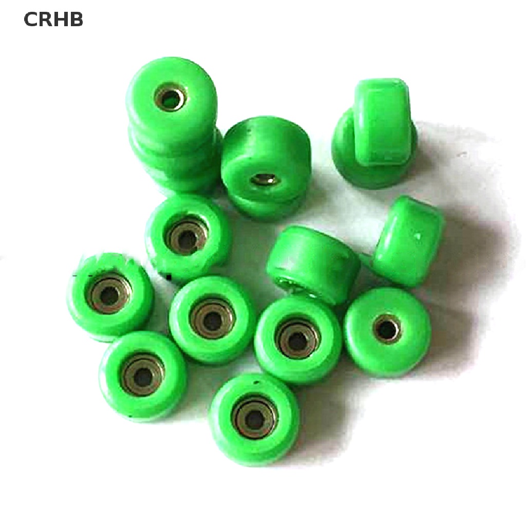 Bộ 4 bánh xe chất liệu PU và kim loại Urethane CNC cho ván trượt ngón tay CRHB