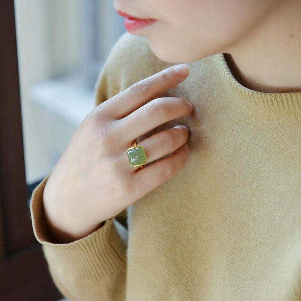 Nhẫn Hình Đám Mây Phong Cách Trung Hoa Cổ Điển Cho Nữ