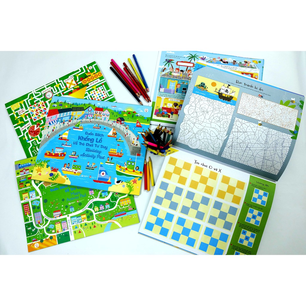 Sách - Sách khổng lồ về trò chơi tư duy