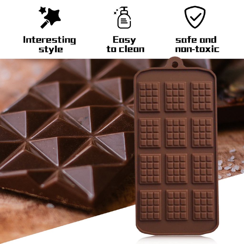 ^ 0 ^ 12 Chocolate Mold Silicone Chocolate Moldstick