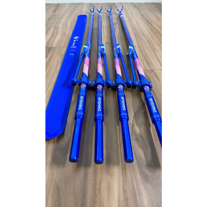 Gác cần săn hàng, gác cần câu đài -  Gác cần săn hàng carbon cao cấp NFishing