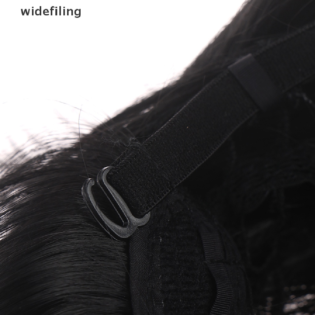 Tóc Giả Dabi Xoăn Rộng Màu Đen Hóa Trang Nhân Vật Hoạt Hình