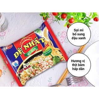Thùng 30 gói Mì Đệ Nhất Vị Thịt Bằm 82g