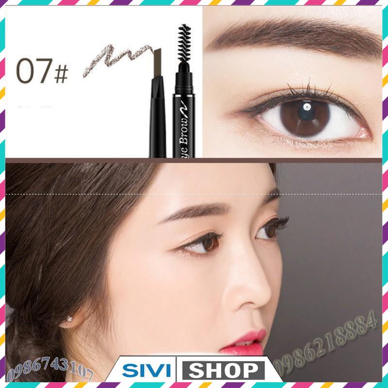 Bút kẻ lông mày Lameila Double Effect