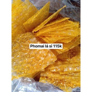 Bánh tráng lá phô mai mè