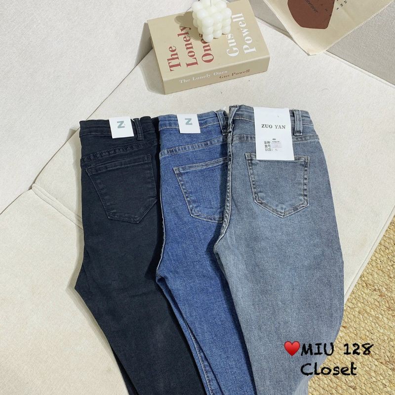 Quần jean ôm túi đậm hàng QCL1